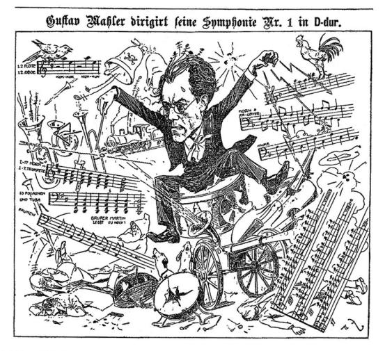 Mahler caricature
